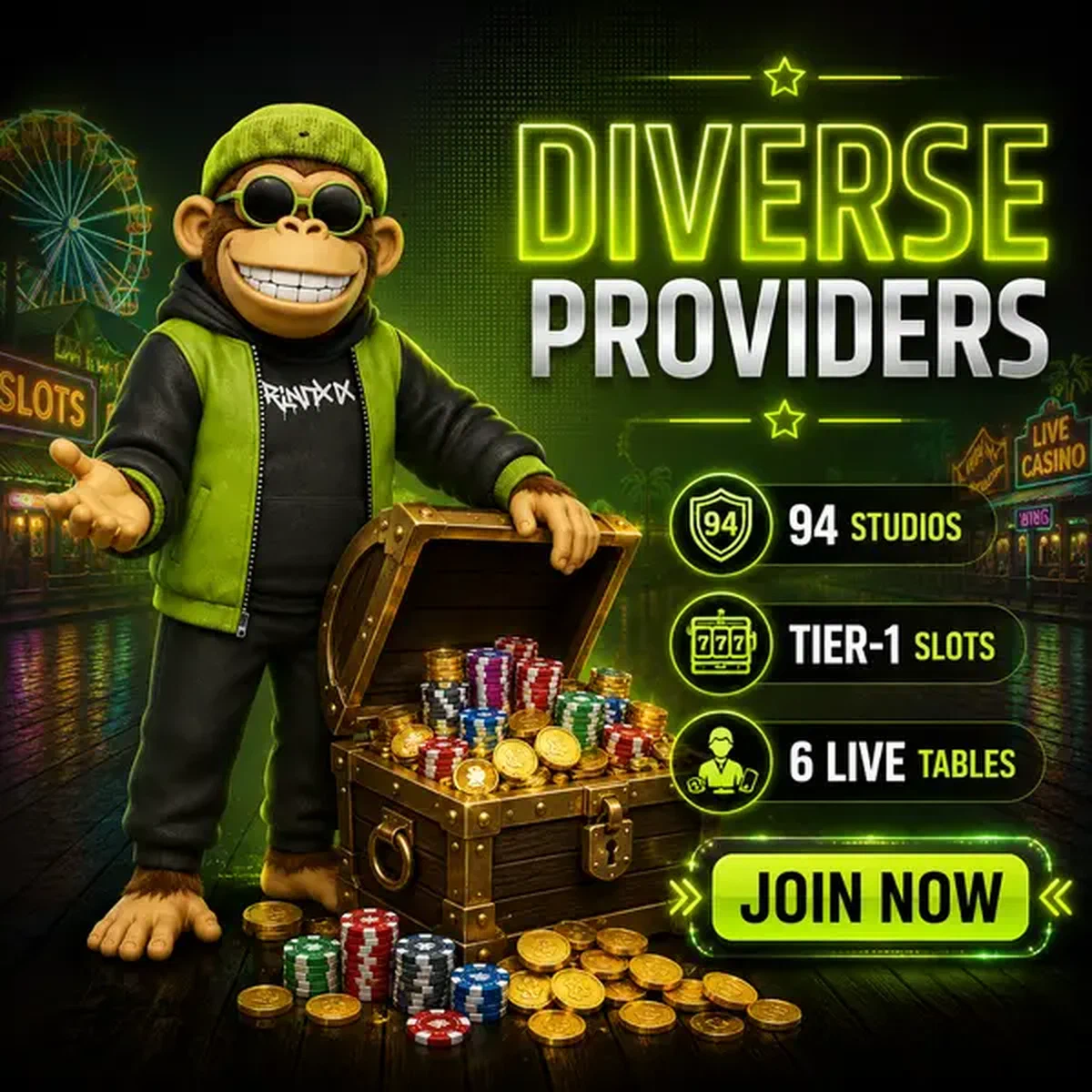 Bonus Kong Software-Anbieter präsentiert vielfältige Gaming-Optionen mit Schatztruhe voller Belohnungen